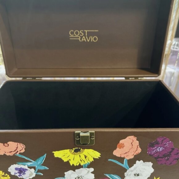 Taylor Swift HANDMADE Acoustic Set Piano Flowers Vinyl Records Storage Case - Picture 3 of 7